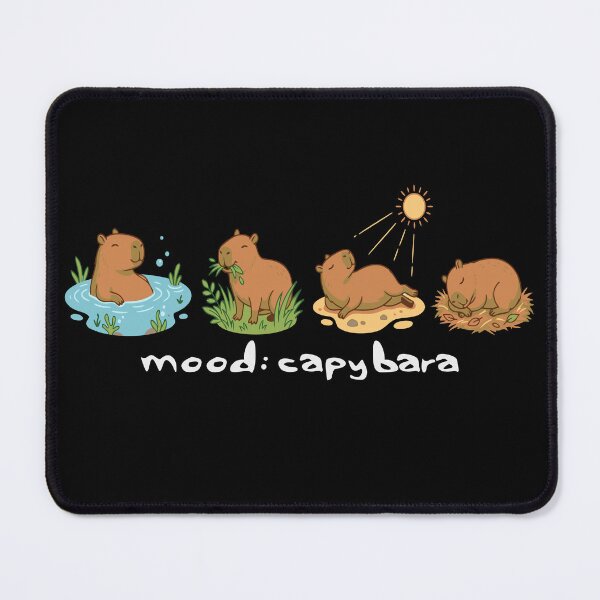 Item preview, Funny Cute Capybara Moods Children Men Women designed and sold by Colorfulman.