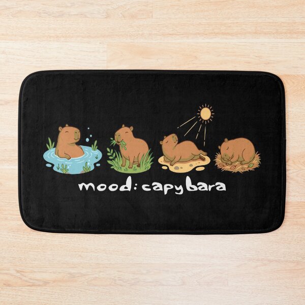 Item preview, Funny Cute Capybara Moods Children Men Women designed and sold by Colorfulman.