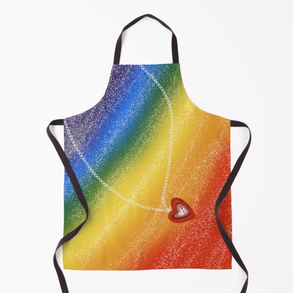 Item preview, Heart Locket on Radiant Rainbow Galaxy designed and sold by Senorona.