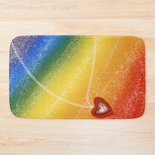 Item preview, Heart Locket on Radiant Rainbow Galaxy designed and sold by Senorona.