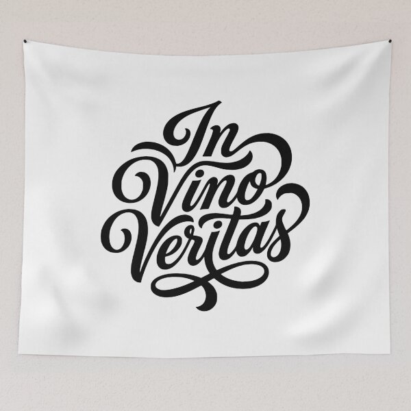 Item preview, In Vino Veritas Latin Quote Ancient Rome Student designed and sold by AntiqueImages.