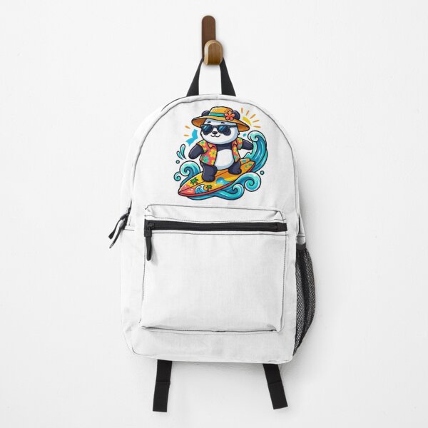 Item preview, Cool Surfing Panda Summer Vibes designed and sold by bhaveshsticker.