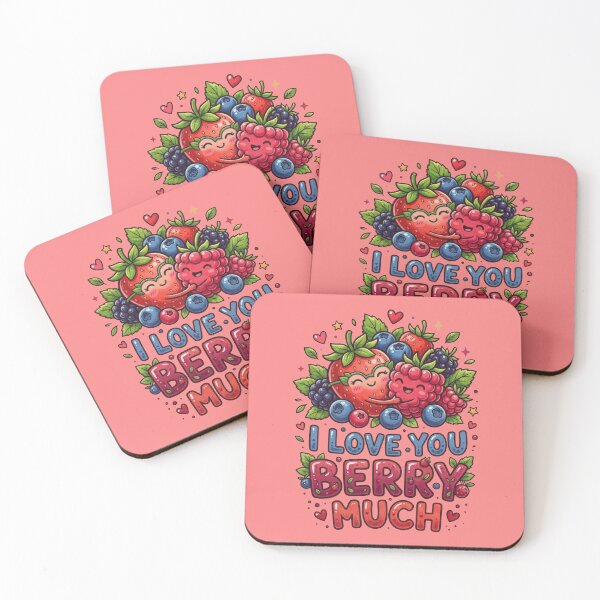 Item preview, I Love You Berry Much designed and sold by Trexyca Artworks Store.