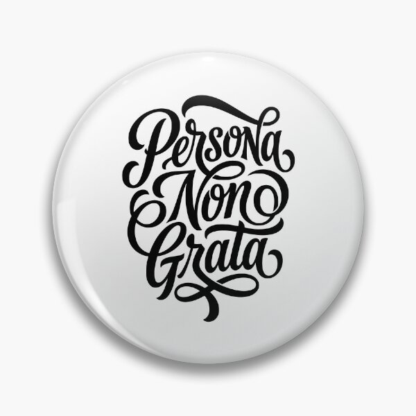 Item preview, Persona Non Grata Latin Student Funny Phrase designed and sold by AntiqueImages.
