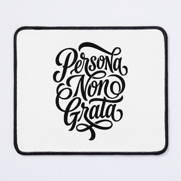 Item preview, Persona Non Grata Latin Student Funny Phrase designed and sold by AntiqueImages.