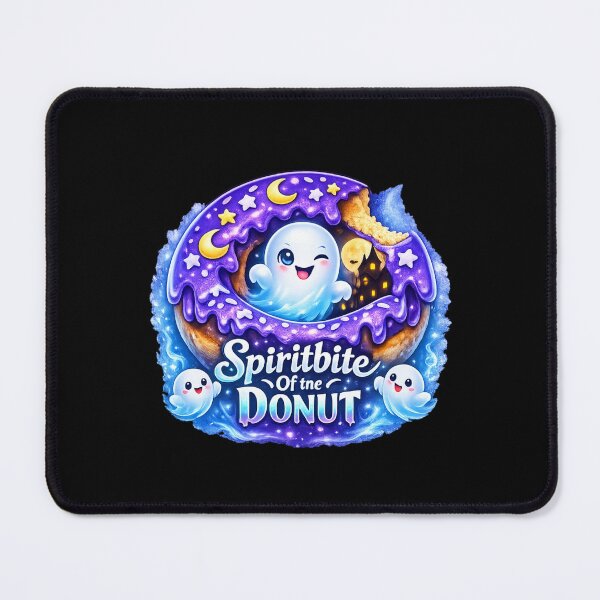 Item preview, Spiritbite Donut Cute Ghost Snack designed and sold by Josie37.