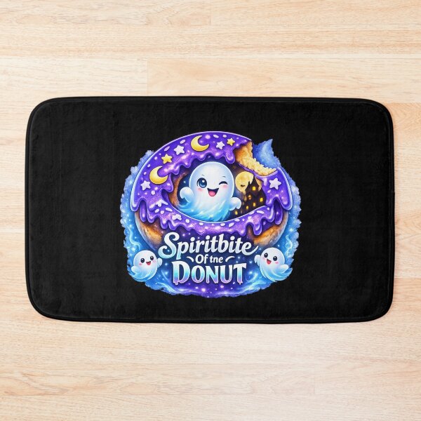 Item preview, Spiritbite Donut Cute Ghost Snack designed and sold by Josie37.