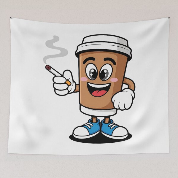 Item preview, Coffee And Cigarettes Coffee Lovers and Smokers designed and sold by TyraYoung.