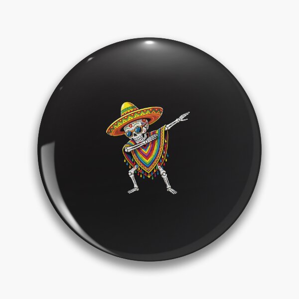 Item preview, Funny Dabbing Skeleton Cinco De Mayo Mexican Poncho Fiesta Party Humor designed and sold by kiralynstration.