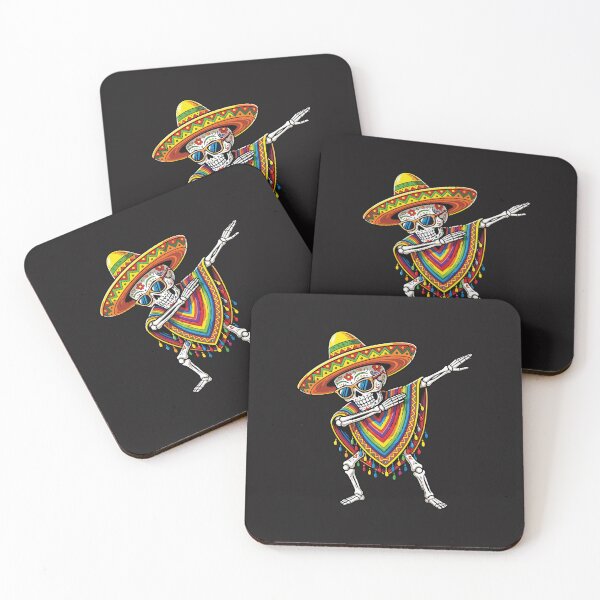 Item preview, Funny Dabbing Skeleton Cinco De Mayo Mexican Poncho Fiesta Party Humor designed and sold by kiralynstration.