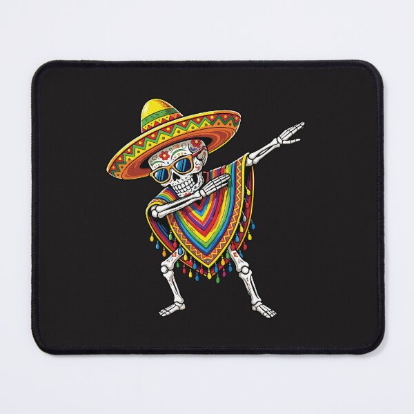 Item preview, Funny Dabbing Skeleton Cinco De Mayo Mexican Poncho Fiesta Party Humor designed and sold by kiralynstration.