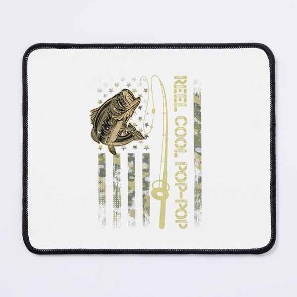 Item preview, Camouflage American Flag Reel Cool Fish Meme designed and sold by dal-koz-ar.