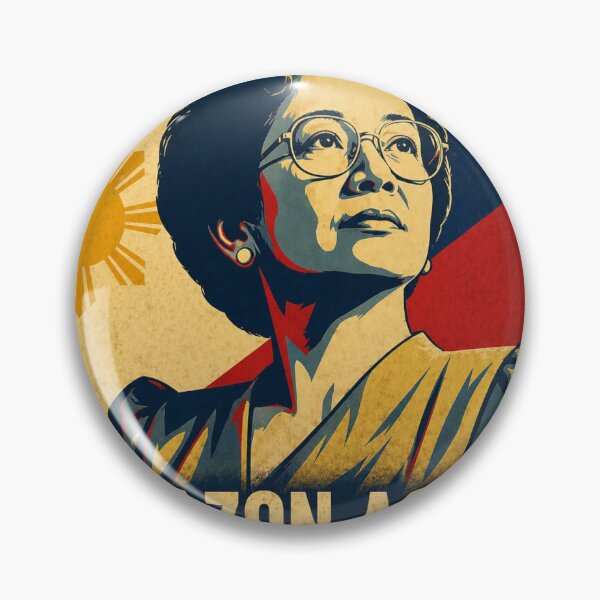 Item preview, Corazon Aquino Philippines Legacy – Vintage Heroine Design designed and sold by la-vie-aux-philippines.