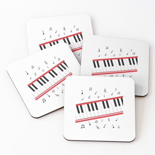 Item preview, Retro Piano Keyboard Music Lover Aesthetic Musician Vintage Style designed and sold by kiralynstration.