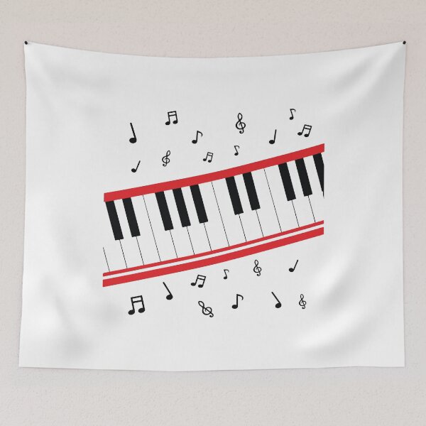 Item preview, Retro Piano Keyboard Music Lover Aesthetic Musician Vintage Style designed and sold by kiralynstration.