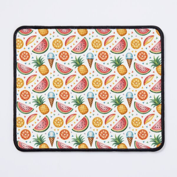 Item preview, Colorful Fruit and Ice Cream Pattern designed and sold by jkrphoto.