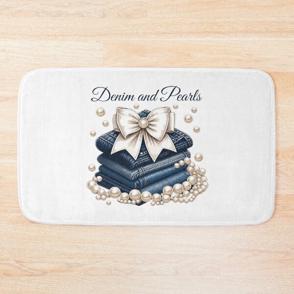 Item preview, Denim and Pearls Mom Life Mothers Day Gift Classy Woman Style designed and sold by kiralynstration.