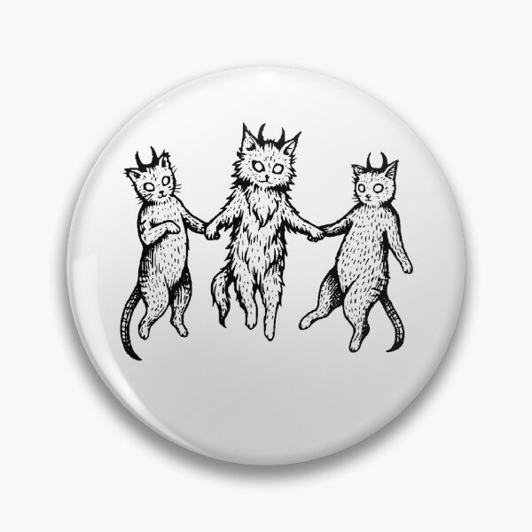Item preview, Occult Devil Cat designed and sold by iMojira.