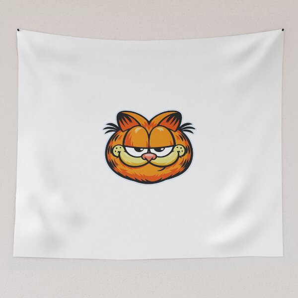 Item preview, Playful Dominance Cat Face Design | Orange Tabby Cartoon Cutout Smirk Aesthetic designed and sold by ArtivaNest.