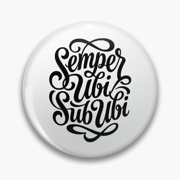 Item preview, Semper Ubi Sub Ubi Funny Latin Phrase Pun designed and sold by AntiqueImages.
