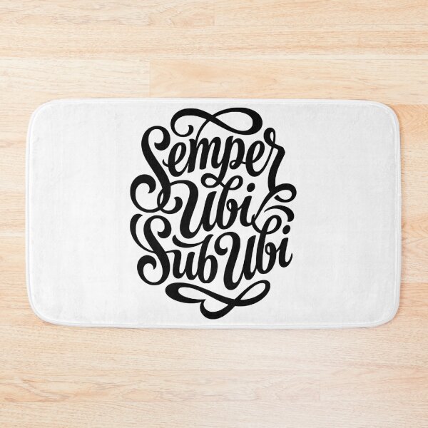 Item preview, Semper Ubi Sub Ubi Funny Latin Phrase Pun designed and sold by AntiqueImages.