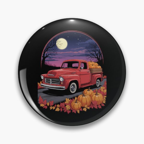 Item preview, Truck with Pumpkins Fall Harvest Scene designed and sold by TyraYoung.