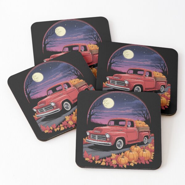 Item preview, Truck with Pumpkins Fall Harvest Scene designed and sold by TyraYoung.