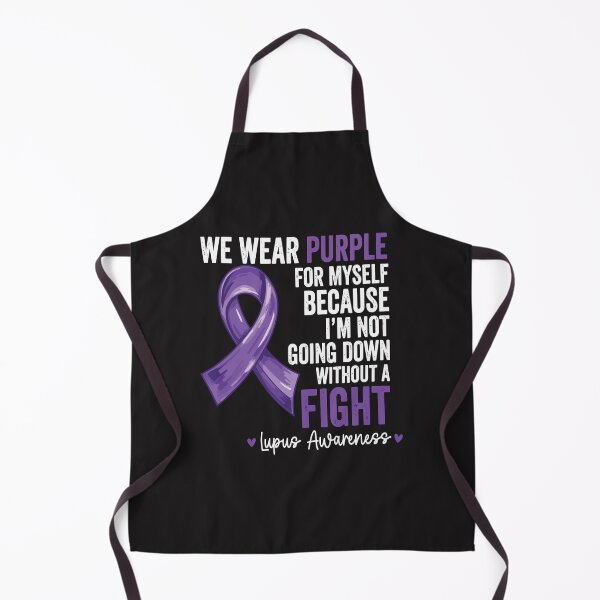 Item preview, Lupus Awareness I Wear Purple For Myself Because I Fight Warrior designed and sold by kiralynstration.
