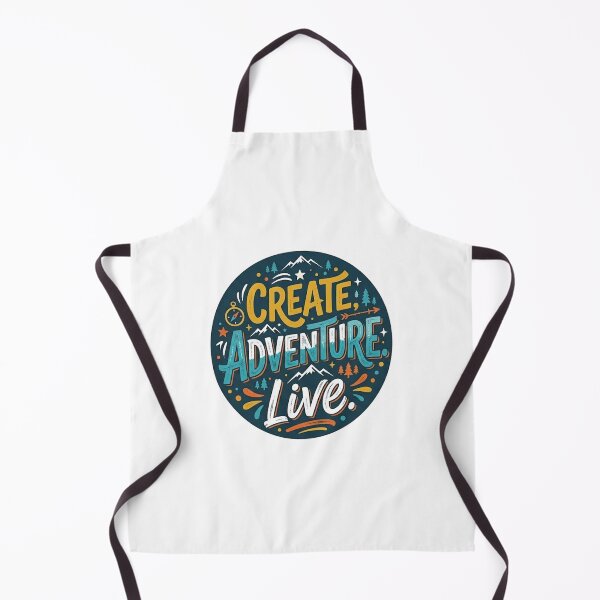 Item preview, Create Adventure Live – Vintage Outdoor Typography Design | Hiking Camping Travel Art designed and sold by NBT-NOVA.
