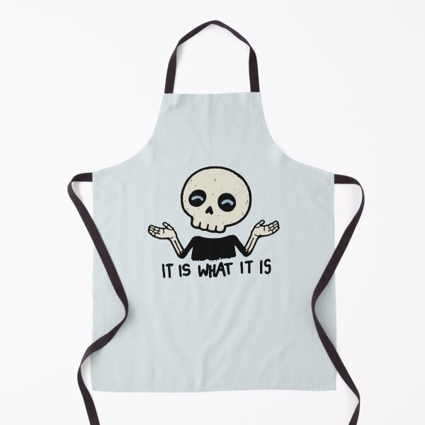Item preview, Shrugging Skeleton It Is What It Is designed and sold by BrownHorse90s.