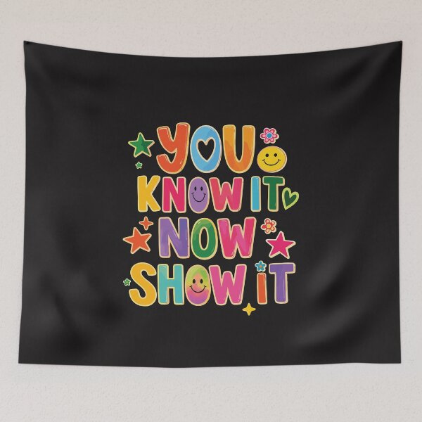Item preview, You Know It Now Show It Test Day Teacher Motivation Exam Testing designed and sold by kiralynstration.
