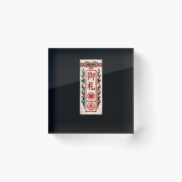 Item preview, Ofuda Protection Seal – Japanese Talisman Sticker, Shinto Inspired Spiritual Design designed and sold by OblivionRise.