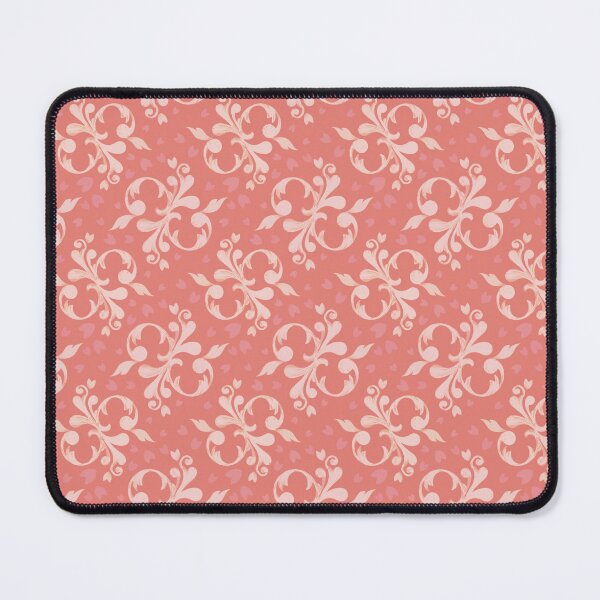 Item preview, Elegant Coral Victorian Seamless Pattern With Hearts designed and sold by Pevkay97.