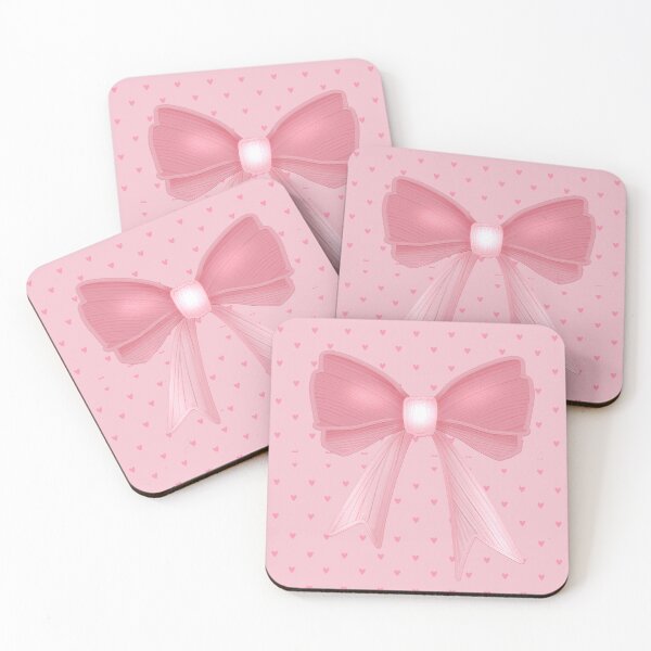 Item preview, Pink Bow Phone Case | Coquette Aesthetic |  Cute Girly Phone Case | Pink Hearts |  Bow Pattern Case designed and sold by TheQuotecrafted.