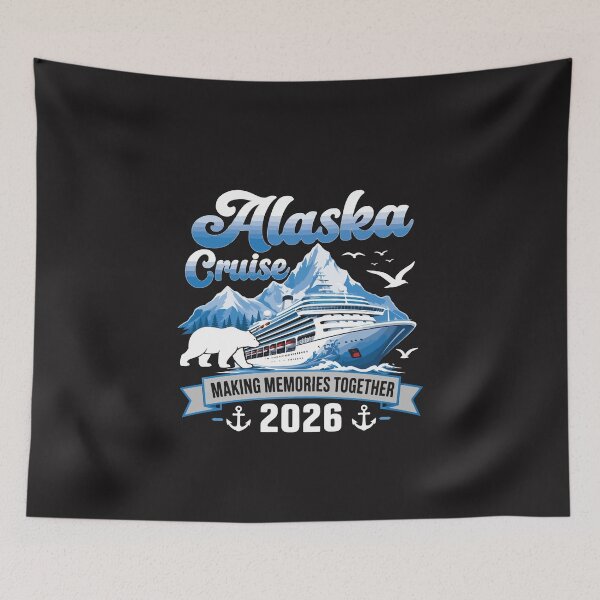 Item preview, Alaska Cruise 2026 Family Vacation Matching Trip Group Travel Memories designed and sold by kiralynstration.