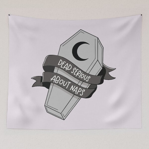 Item preview, Dead Serious About Naps Coffin designed and sold by BrownHorse90s.