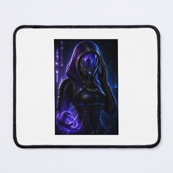 Item preview, Behind the Mask — Reflection | Sci-Fi Alien Art | Emotional Space Portrait designed and sold by Echoes of the Void .