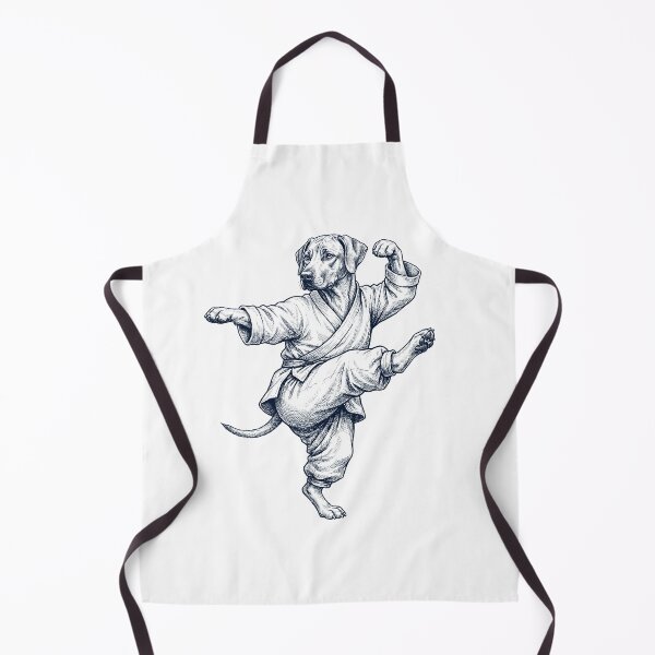 Item preview, Vintage Rhodesian Ridgeback Doing Kung Fu Martial Art Dog Lover designed and sold by TerryConnells.
