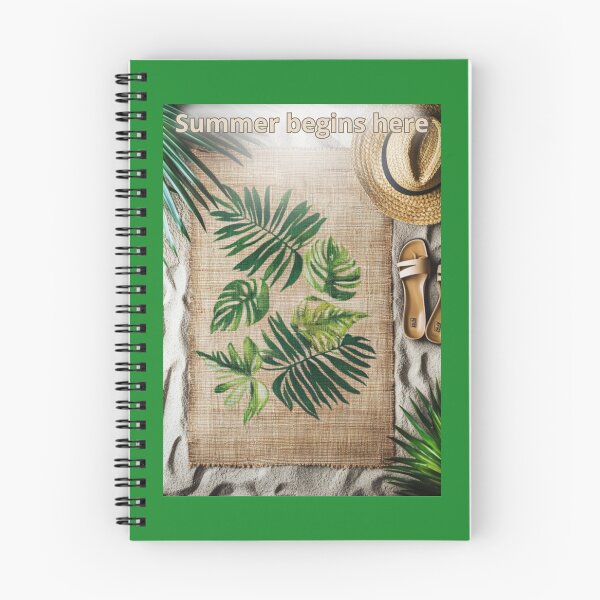 Item preview, Summer begins here designed and sold by Neuro Muse Studio.