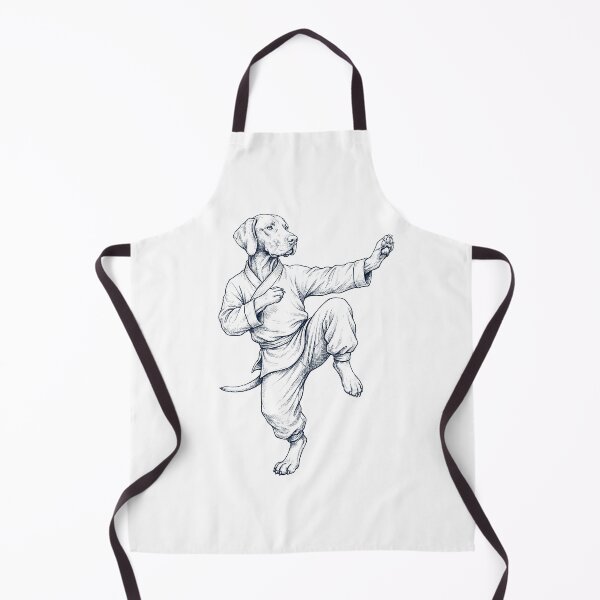 Item preview, Vintage Vizsla Doing Kung Fu Martial Art Dog Lover designed and sold by TerryConnells.