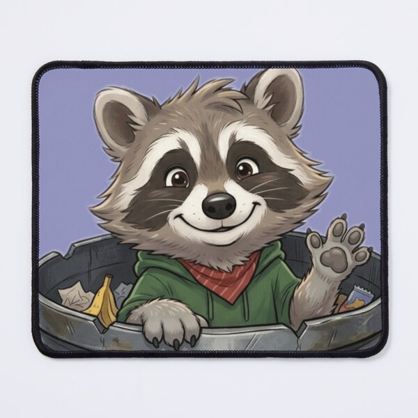 Item preview, Trashcan Raccoon designed and sold by The King's general goods.