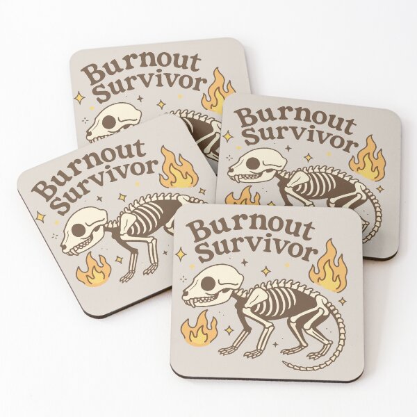 Item preview, Burnout Survivor Possum Skeleton designed and sold by BrownHorse90s.
