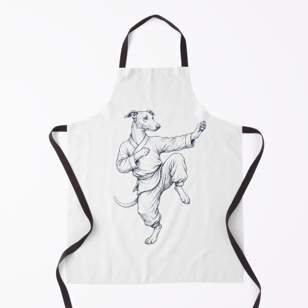 Item preview, Vintage Whippet Doing Kung Fu Martial Art Dog Lover designed and sold by TerryConnells.
