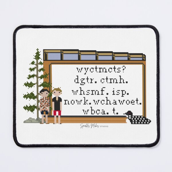 Item preview, Will You Come to My Cottage This Summer? designed and sold by SparklesMakesStudio.