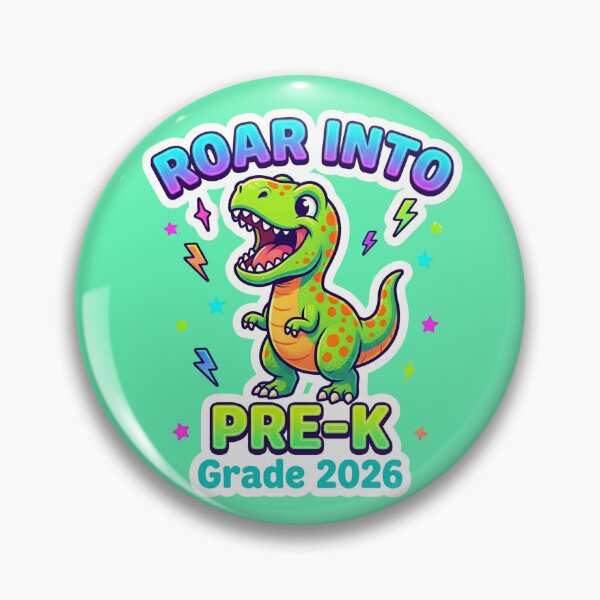 Item preview, Roar Into Pre-K 2026 Dinosaur Cute Kids School designed and sold by Im-Ara.