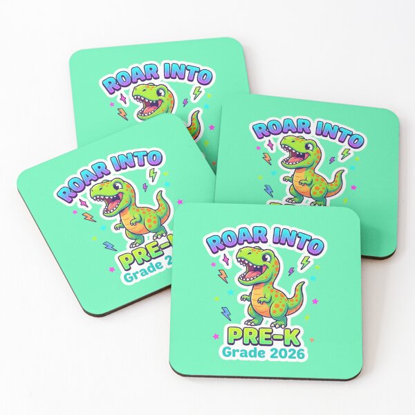 Item preview, Roar Into Pre-K 2026 Dinosaur Cute Kids School designed and sold by Im-Ara.
