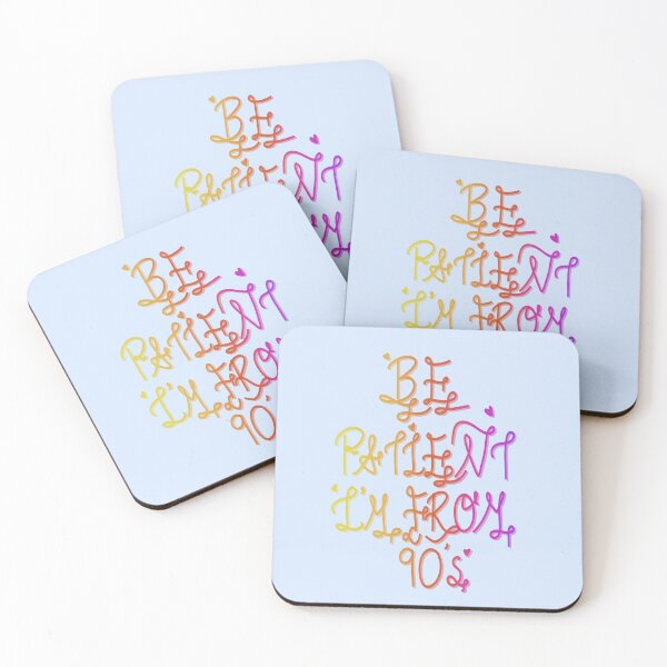 Item preview, Nostalgic 90s Quote Hand Drawn Typography designed and sold by Senorona.