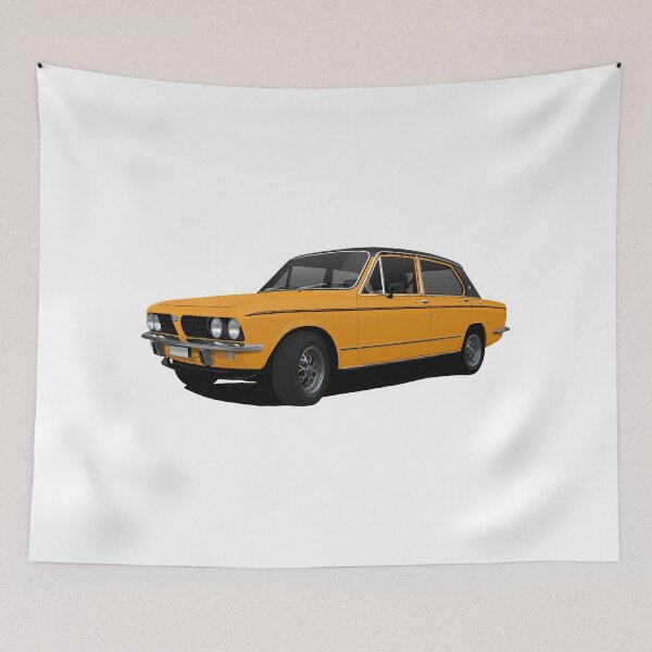 Item preview, Triumph Dolomite Sprint - Orange - Illustration designed and sold by knappidesign.