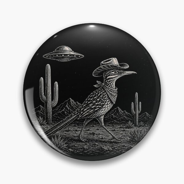Item preview, Roadrunner UFO Bird Lover | Funny Roadrunner designed and sold by Funny Vintage Stickers And T-Shirts.