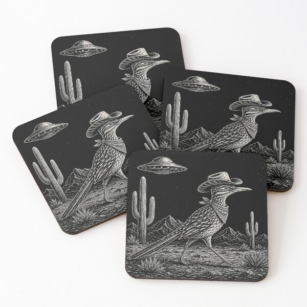 Item preview, Roadrunner UFO Bird Lover | Funny Roadrunner designed and sold by Funny Vintage Stickers And T-Shirts.